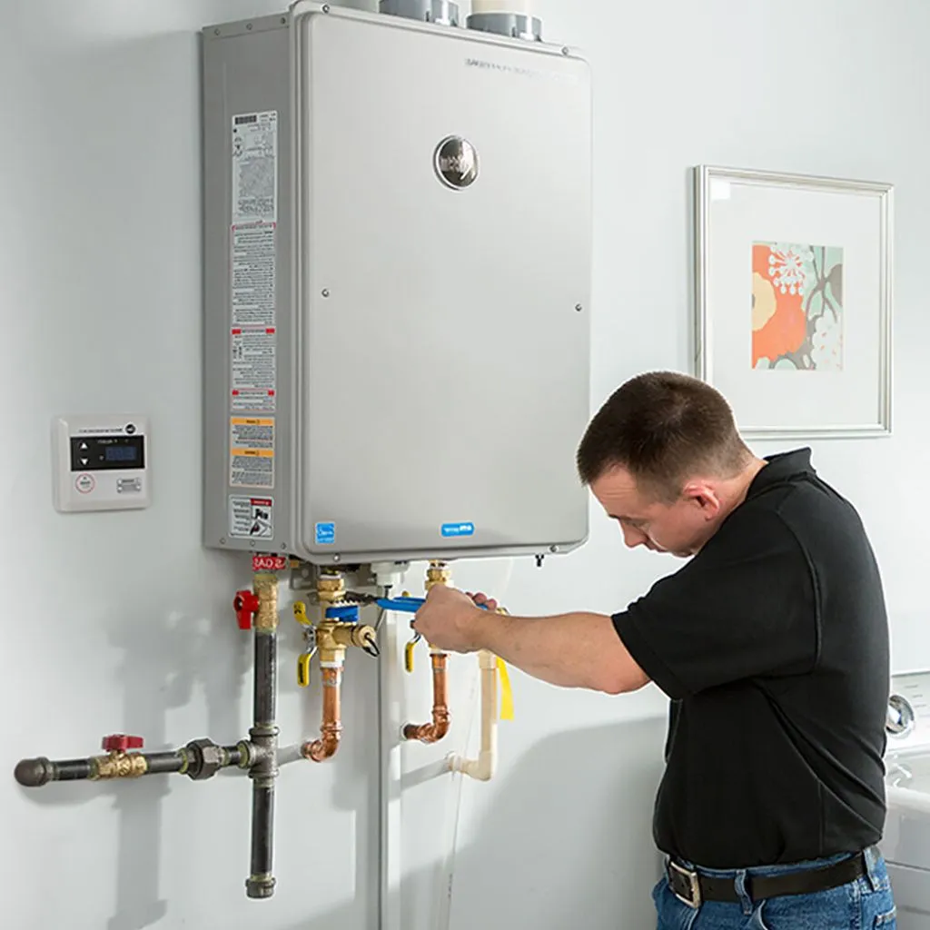 tankless water heater repair in Brookston, TX